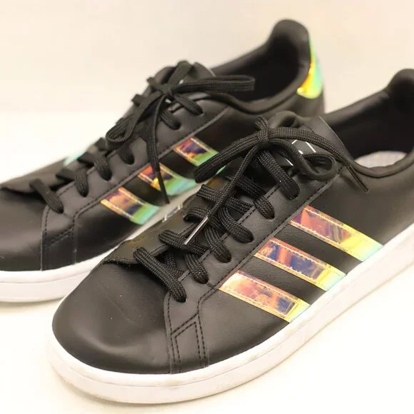 WOMEN'S ADIDAS 'GRAND COURT' TENNIS SHOE - Picture 3 of 5